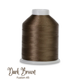 Fusion 45 Bonded Nylon Thread | Dark Brown image 0