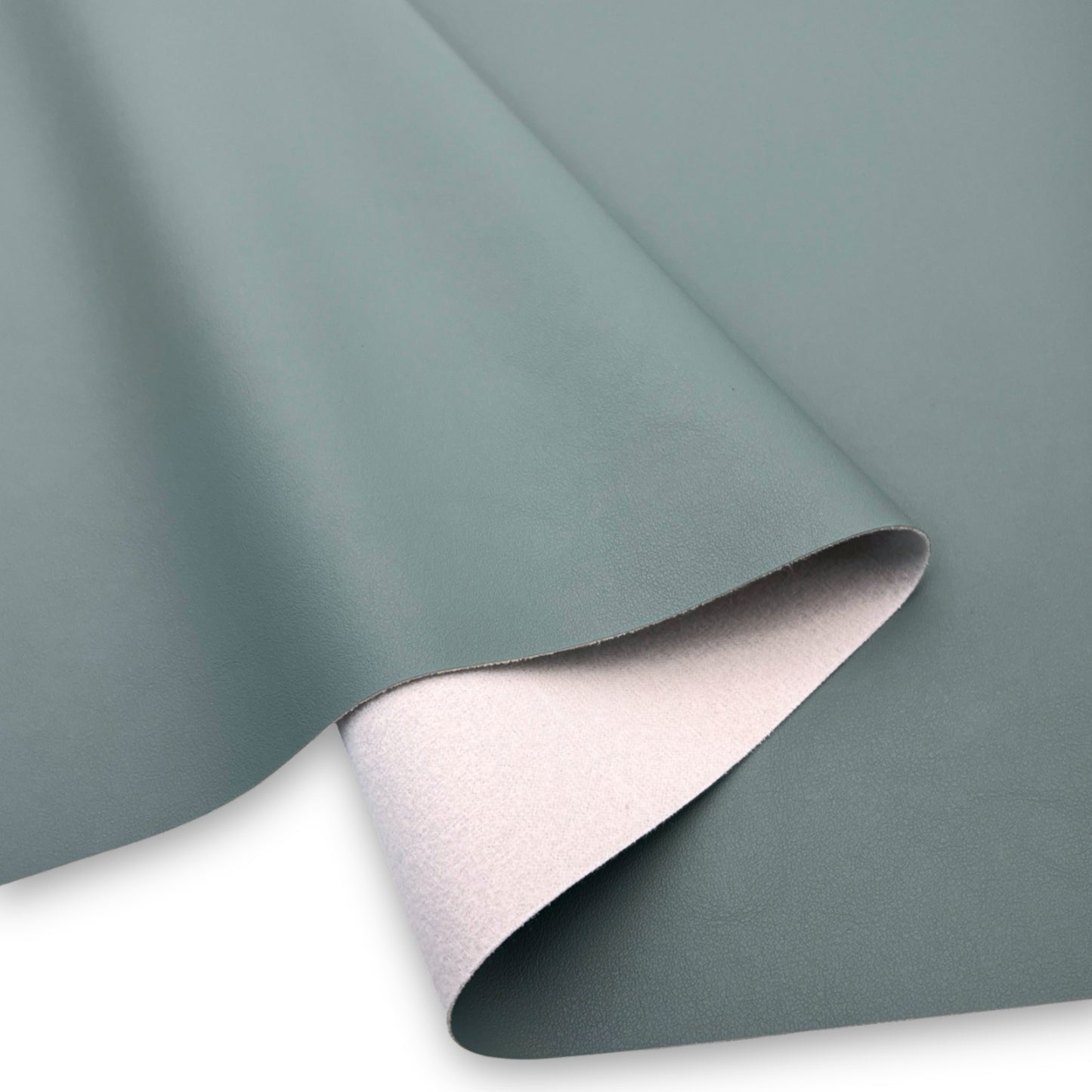 Smooth Faux Leather – Aqua