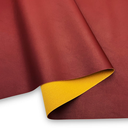 Smooth Faux Leather – Burgundy
