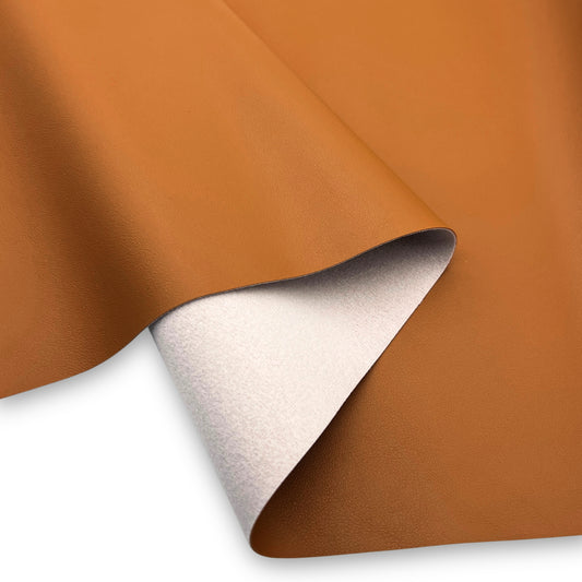 Smooth Faux Leather – Camel