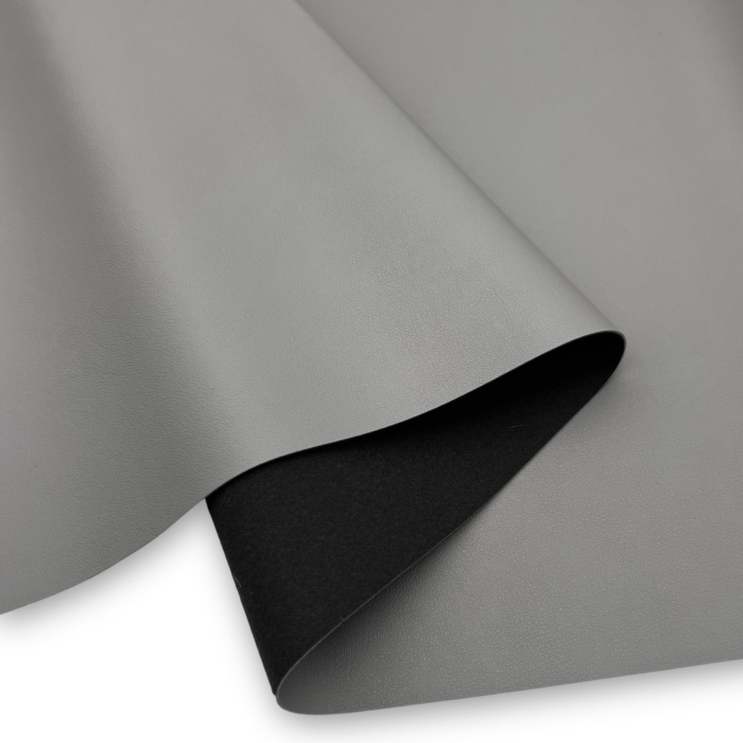 Smooth Faux Leather – Gray