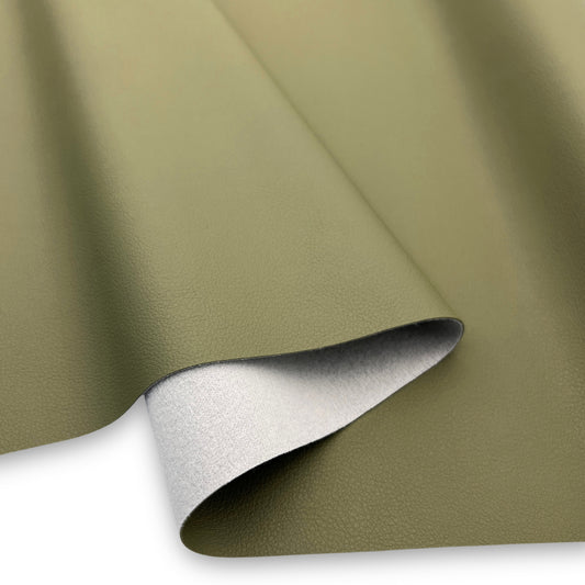 Smooth Faux Leather – Leaf Green