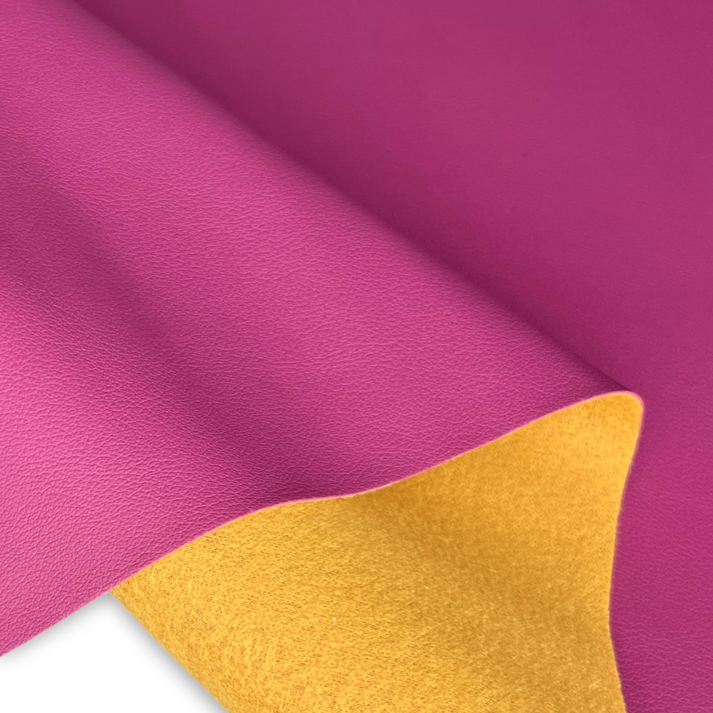 Smooth Faux Leather – Magenta