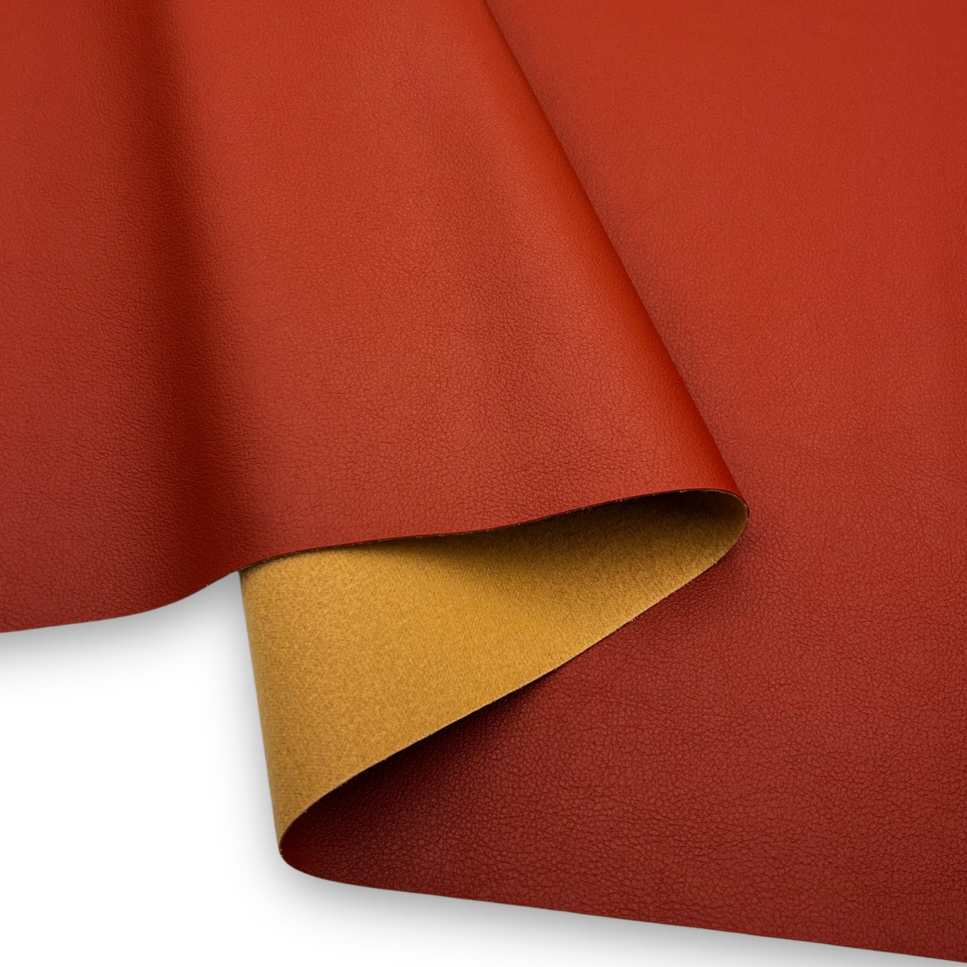 Smooth Faux Leather – Rust – Simply Classic