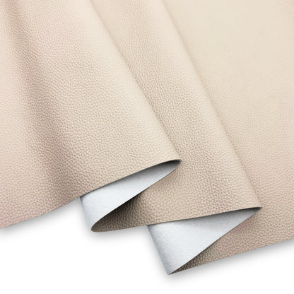 Textured Faux Leather – Cream