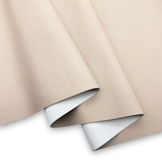 Textured Faux Leather – Cream